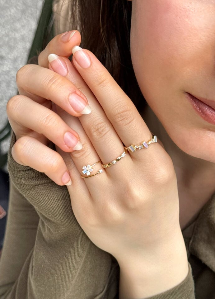 Opal Mozaik Yüzük