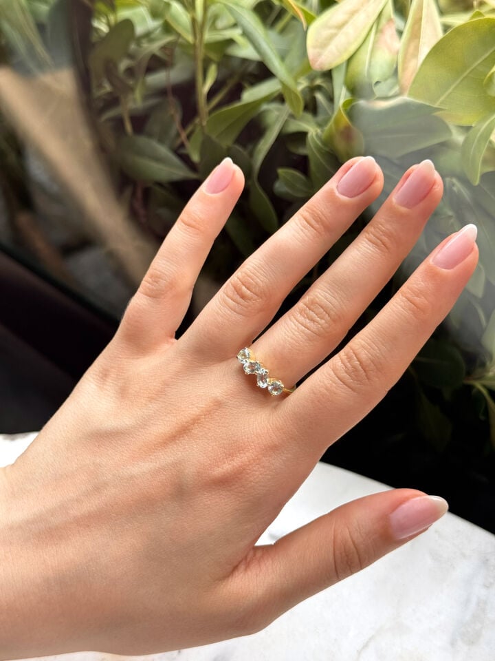 Blue Topaz Yüzük