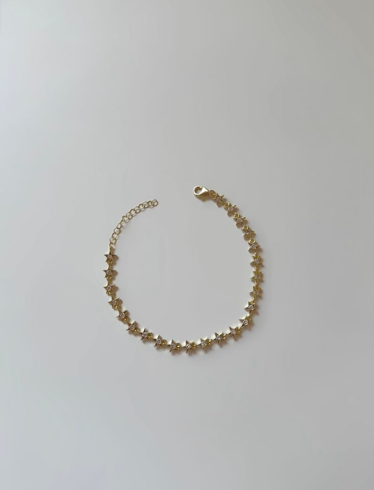 Yıldız Bileklik Silver