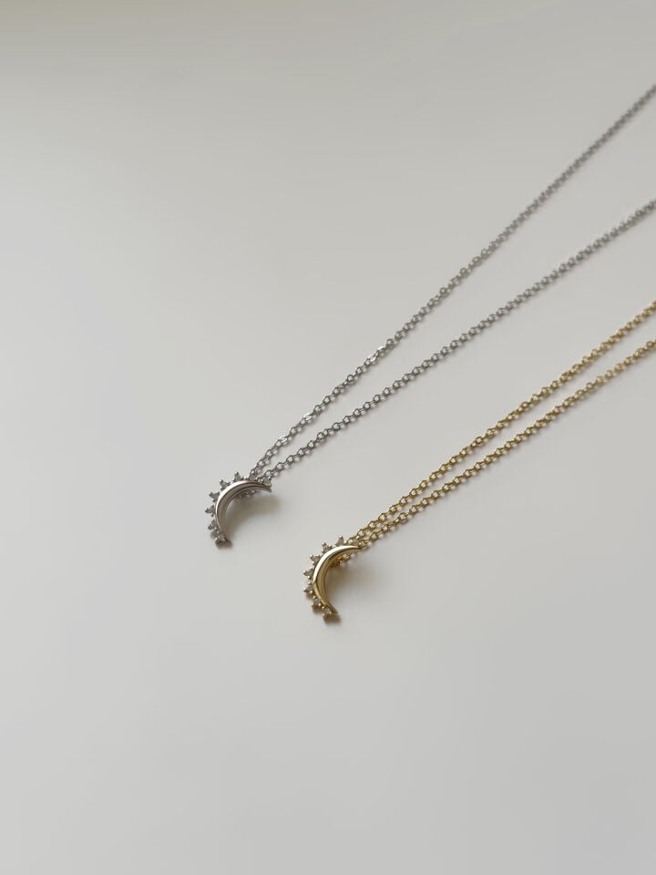 Moon Kolye Silver