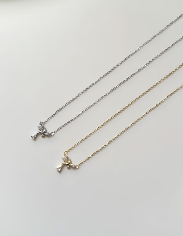 Mini Hilal Kolye Gold